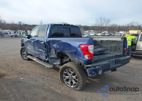 2017 Nissan Titan Xd Sl Diesel из США, поврежденный, VIN 1N6BA1F42HN557588